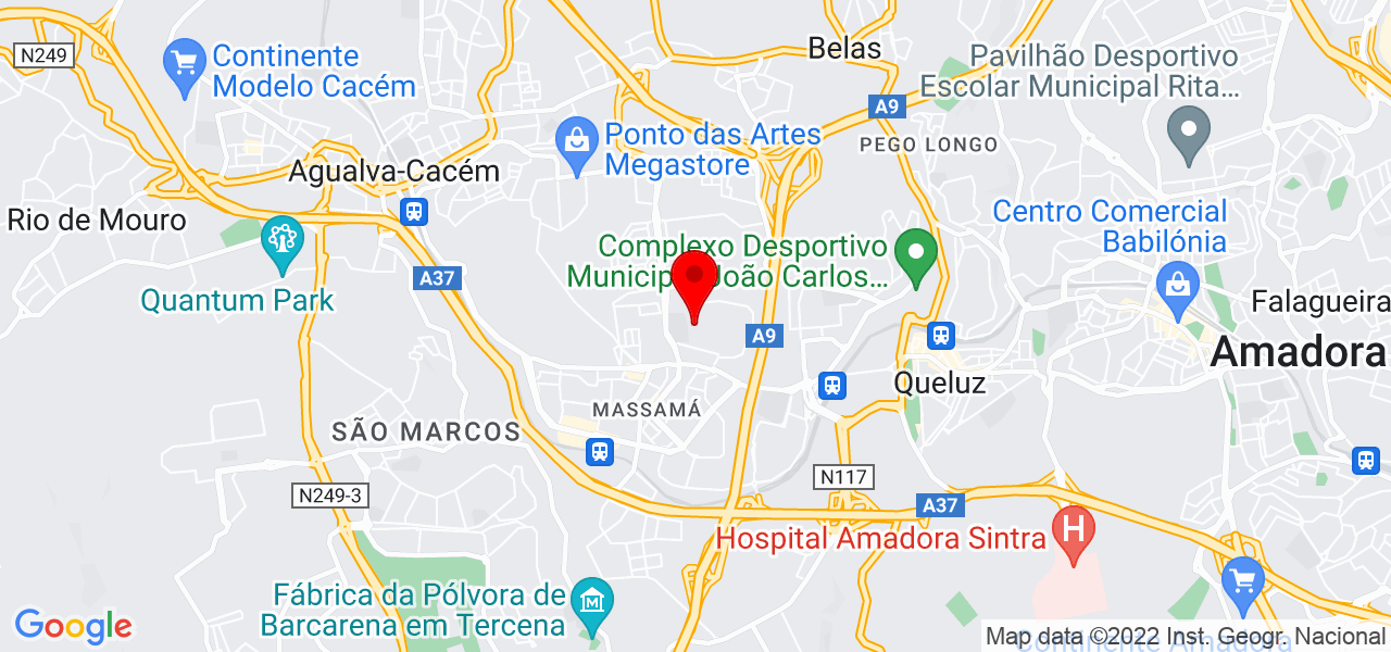Fabio Peclat - Lisboa - Sintra - Mapa