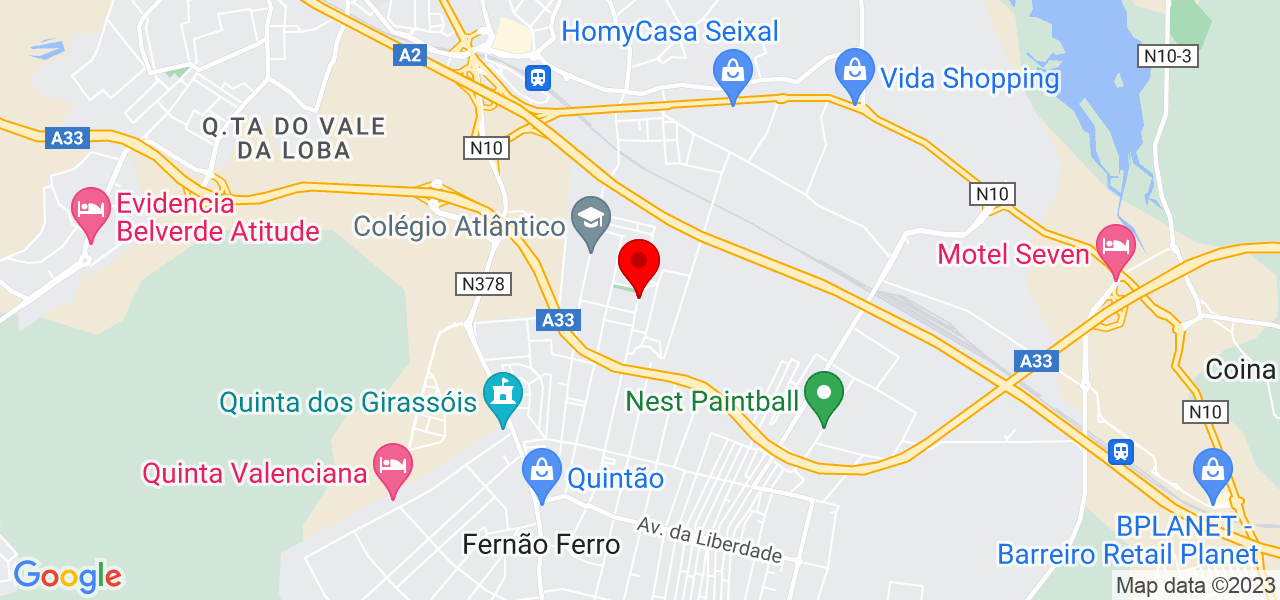 Antonio Costa - Setúbal - Seixal - Mapa