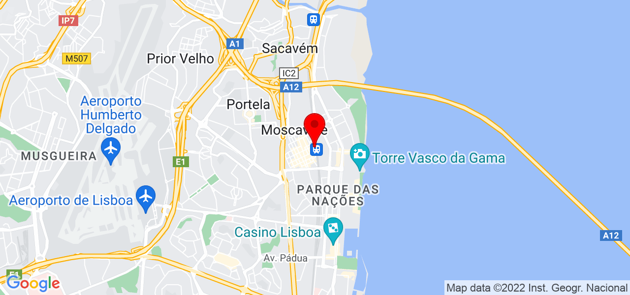 Pedro Augusto - Lisboa - Loures - Mapa