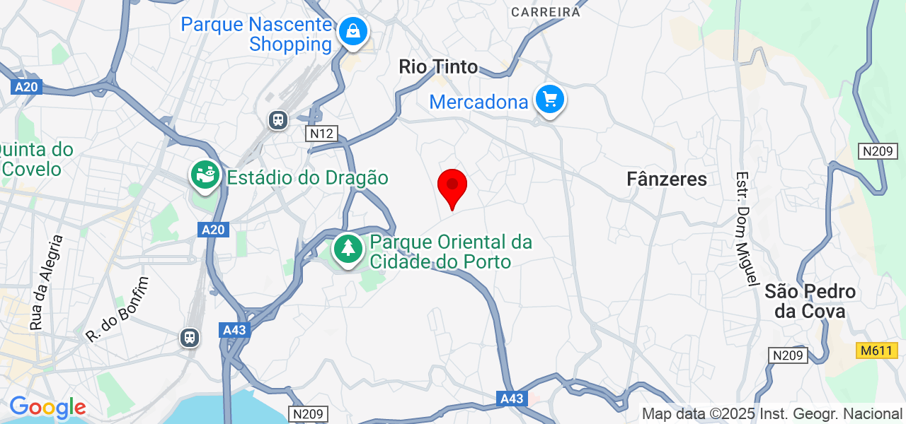 Nuno Silva - Porto - Gondomar - Map