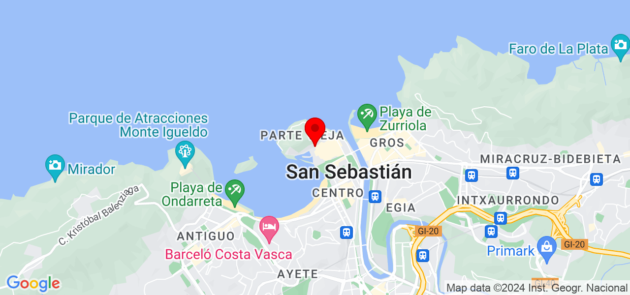 Miguel - País Vasco - Donostia/San Sebastián - Mapa