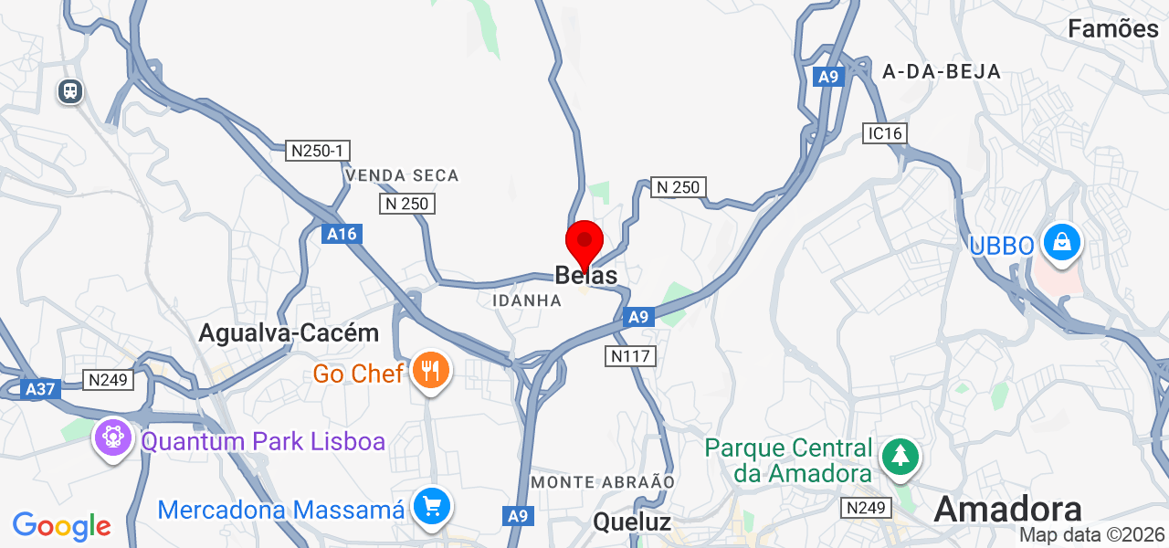 Dionizio Solutions - Lisboa - Sintra - Mapa