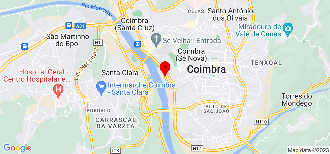 Dja - Coimbra - Coimbra - Mapa