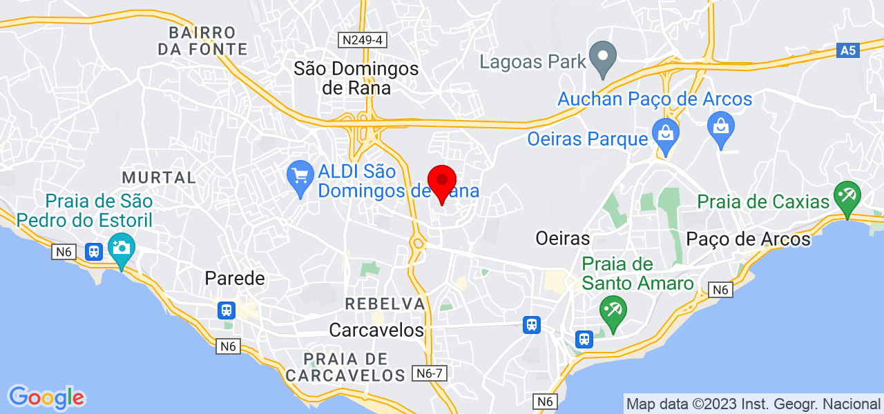 Miguel Brandeiro - Lisboa - Cascais - Mapa