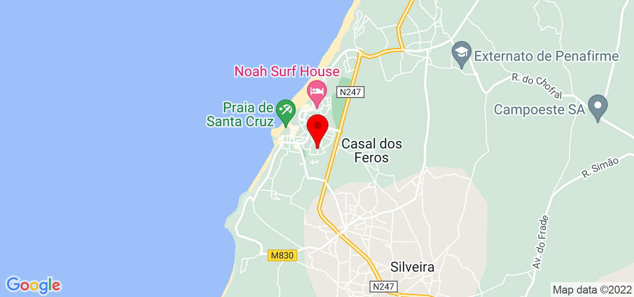 Bougainville Gardens - Lisboa - Torres Vedras - Mapa