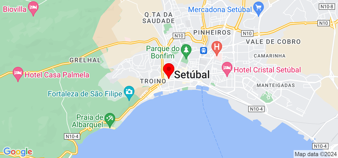 Santos telvia - Setúbal - Setúbal - Mapa