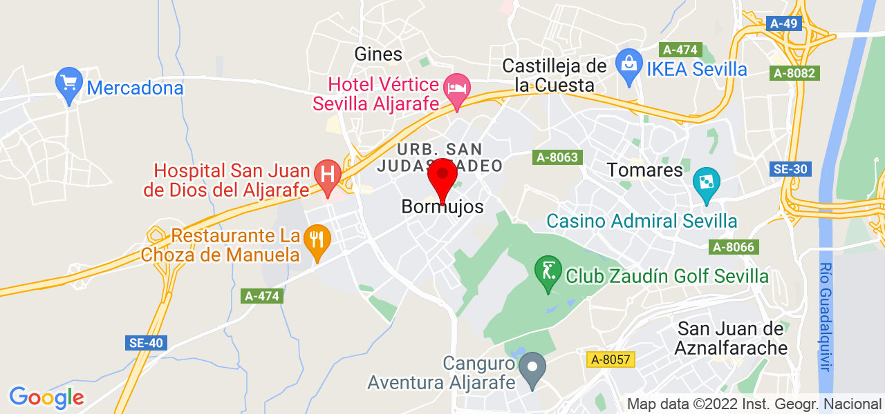 tcr.nikon - Andalucía - Bormujos - Mapa