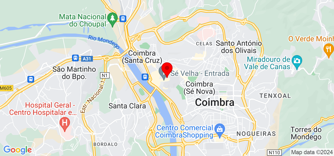 Daniela - Coimbra - Coimbra - Map