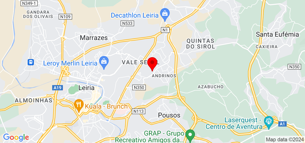 Giselle Varga - Leiria - Leiria - Map