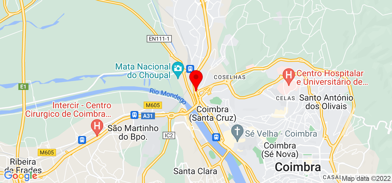 Carlos Fernandes - Coimbra - Coimbra - Mapa