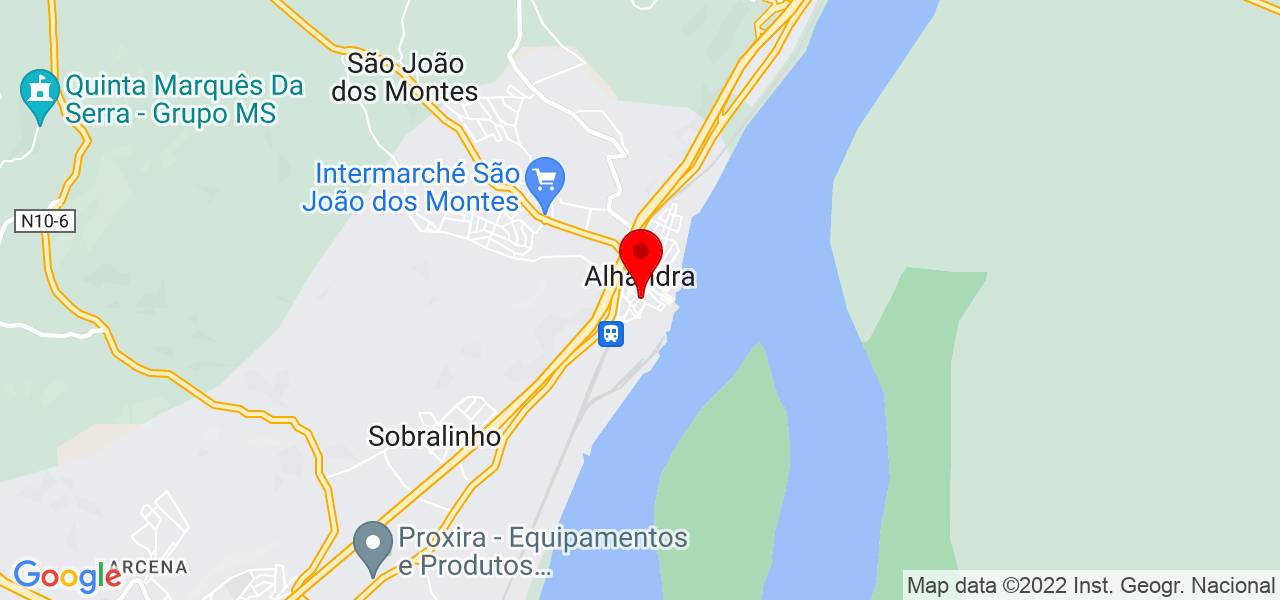 ARIF CHOWDHURY - Lisboa - Vila Franca de Xira - Mapa