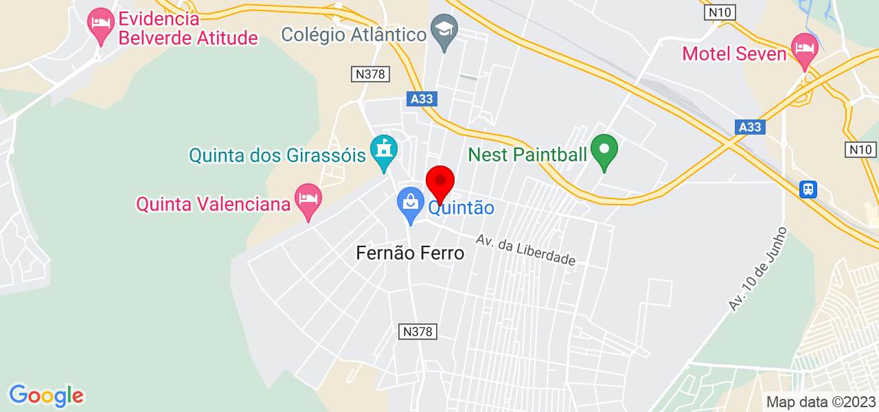 Paulo Rita - Setúbal - Seixal - Mapa