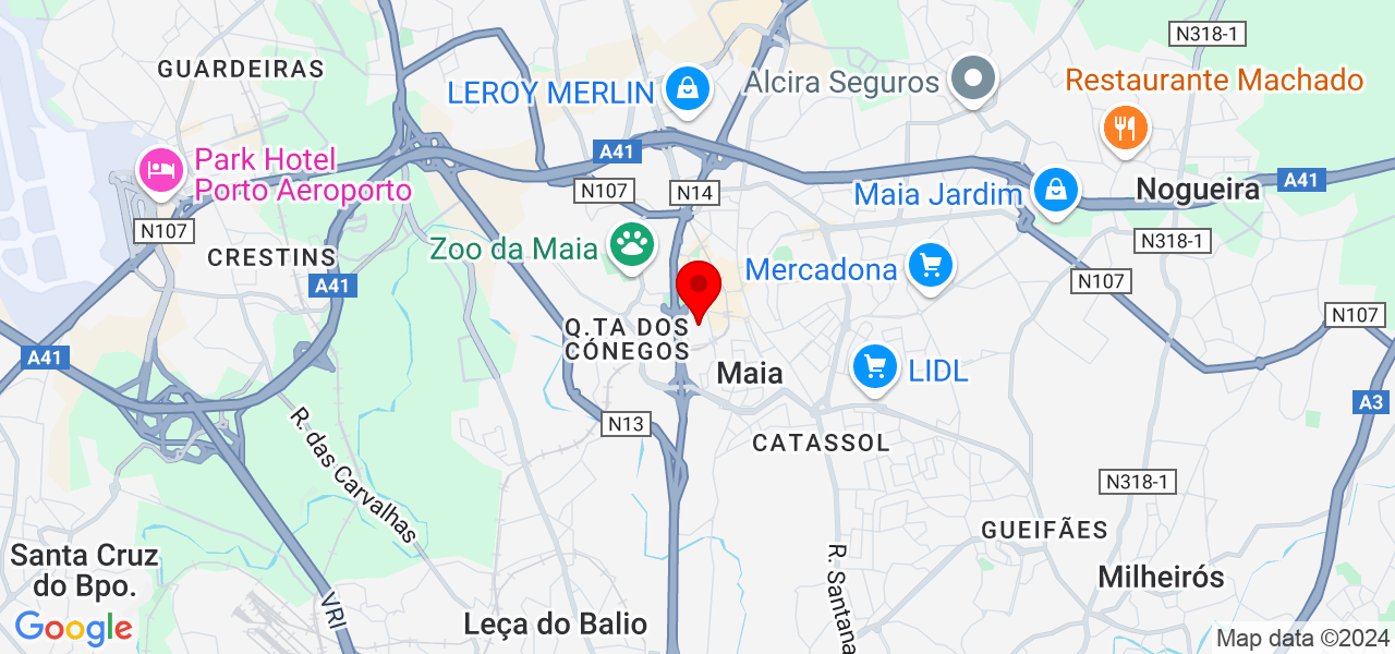 Domotica4all - Porto - Maia - Mapa