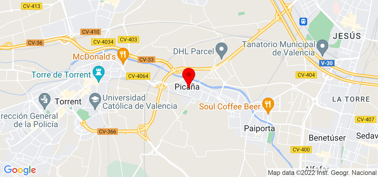 Lucia mora herrero - Comunidad Valenciana - Picanya - Mapa