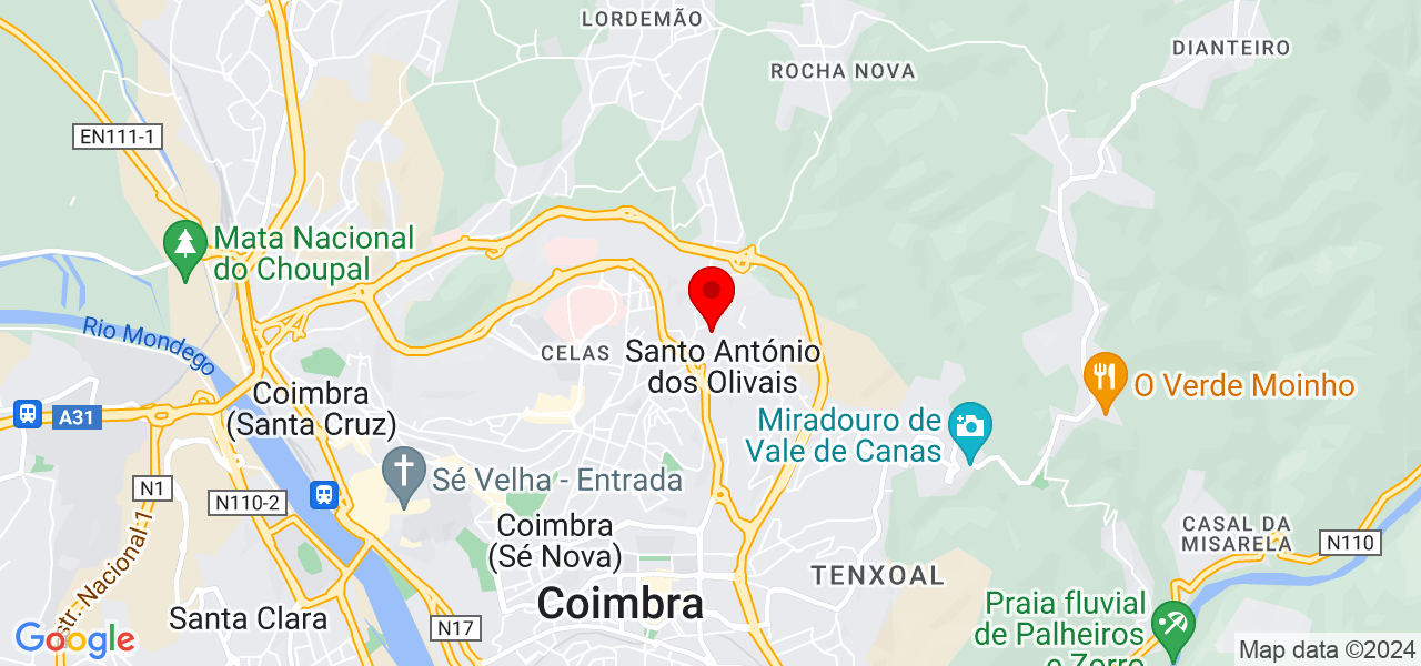 Gheorghe Florin - Coimbra - Coimbra - Mapa