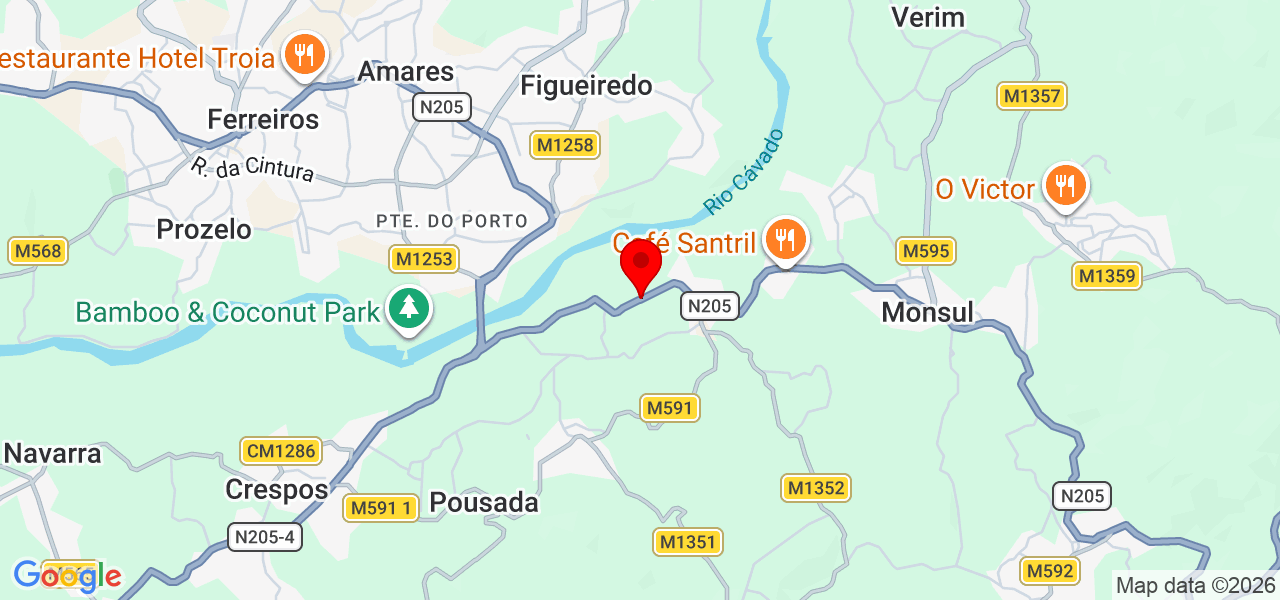 Luis-Serviços Elétricos e Higienização de Sofás - Braga - Póvoa de Lanhoso - Mapa