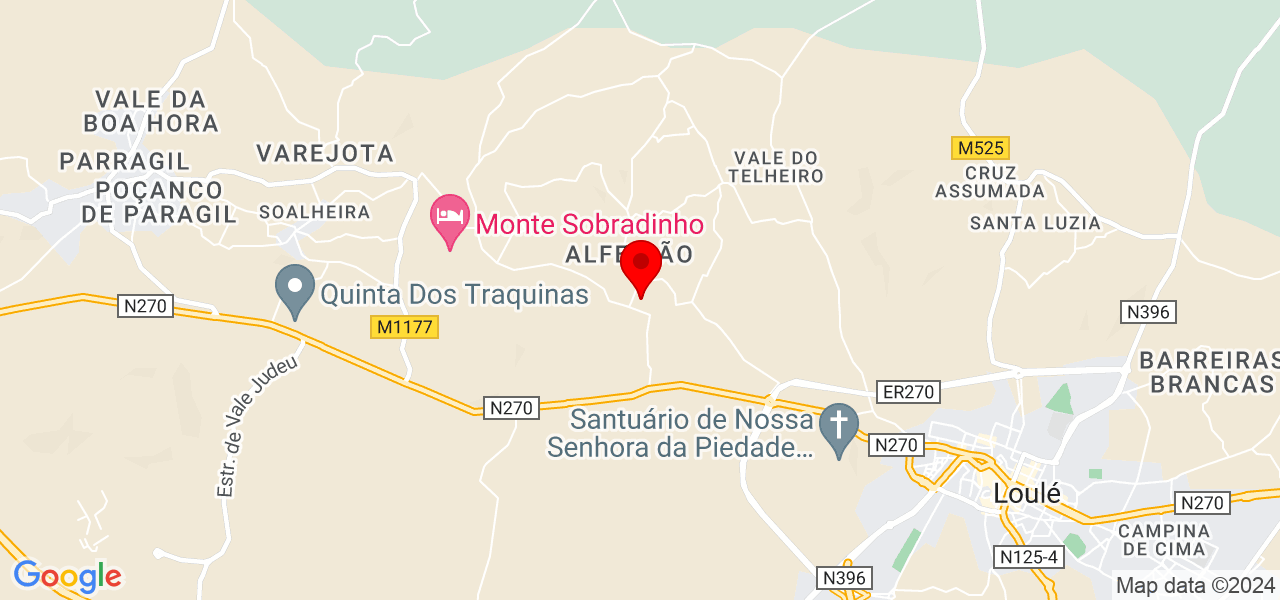 MG Limpezas - Faro - Loulé - Mapa