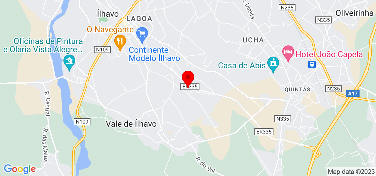 Micael Costa - Aveiro - Ílhavo - Mapa