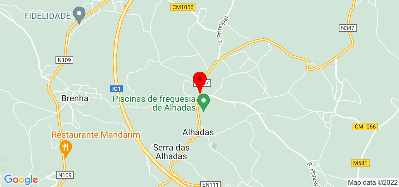 Vet em Casa - Coimbra - Figueira da Foz - Mapa
