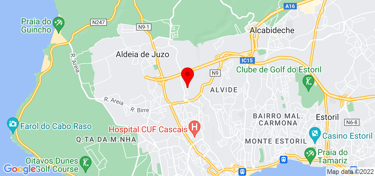 LBP REMODELAÇÃO E CONSTRUÇÃO - Lisboa - Cascais - Mapa