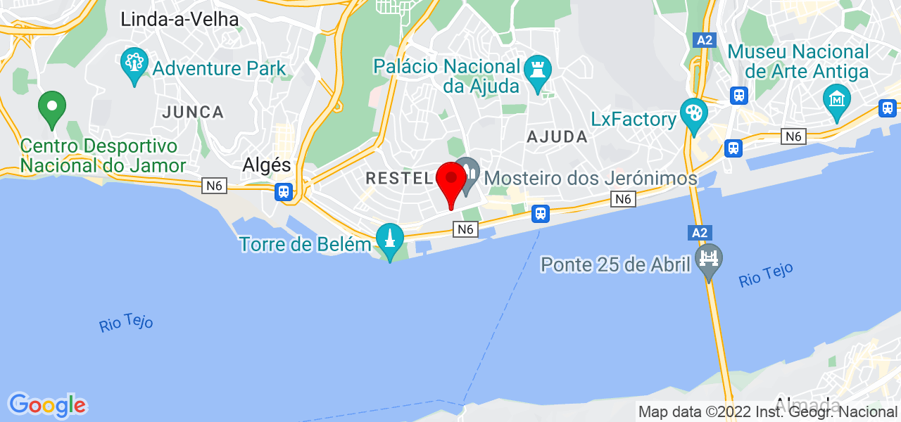Luz do Deserto - Lisboa - Lisboa - Karte