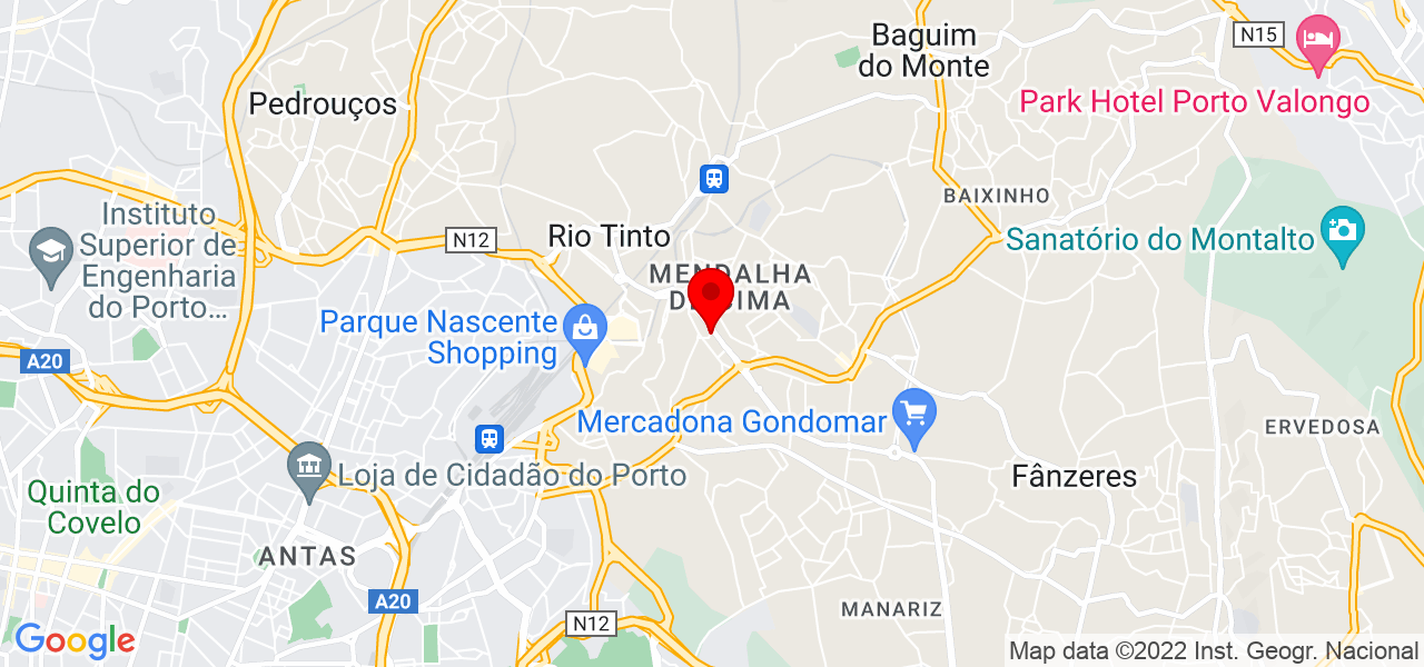 Ivan - Porto - Gondomar - Mapa