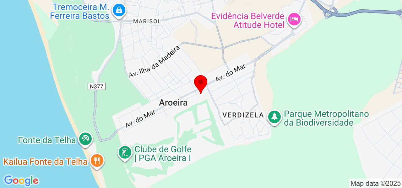 Catarina - Setúbal - Almada - Map