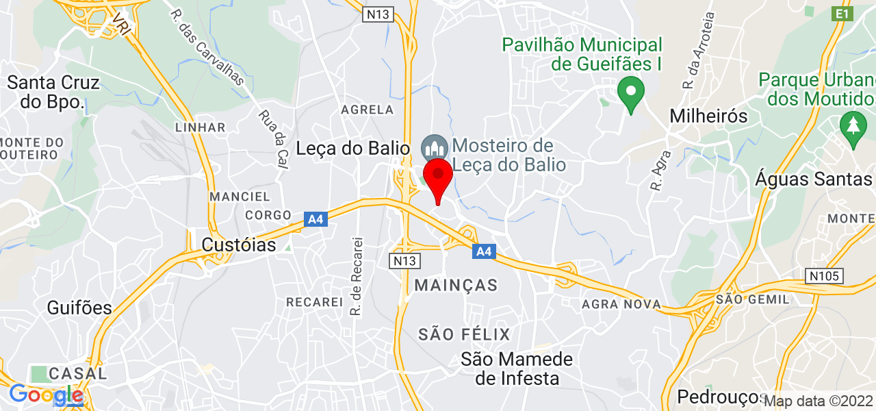 Leonel Aguiar - Porto - Matosinhos - Mapa