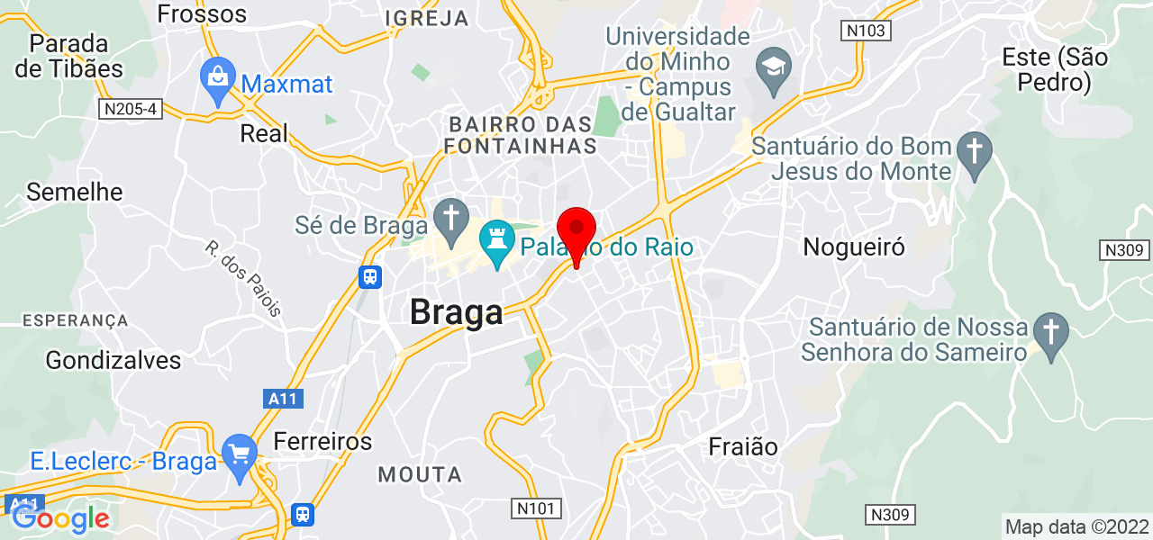 Doctor Solution Xmultiservi&ccedil;os - Braga - Braga - Mapa