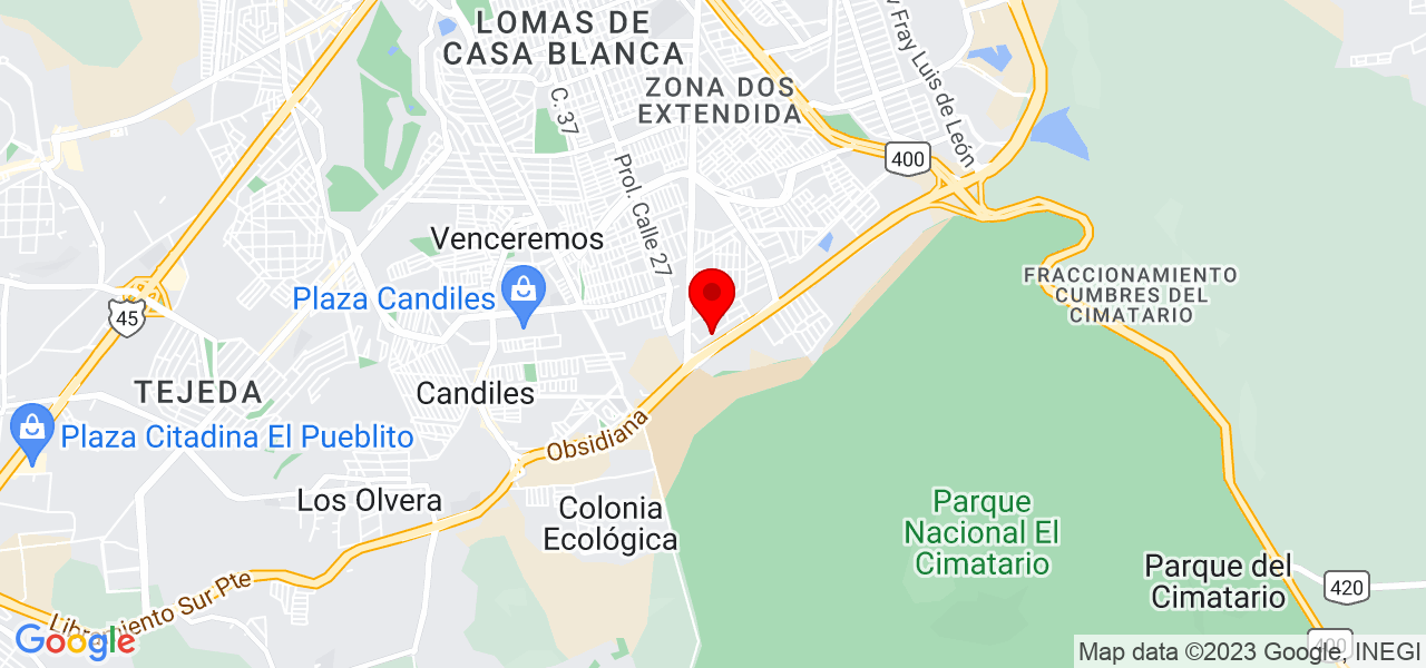 Daniel Serrano - Querétaro - Querétaro - Mapa