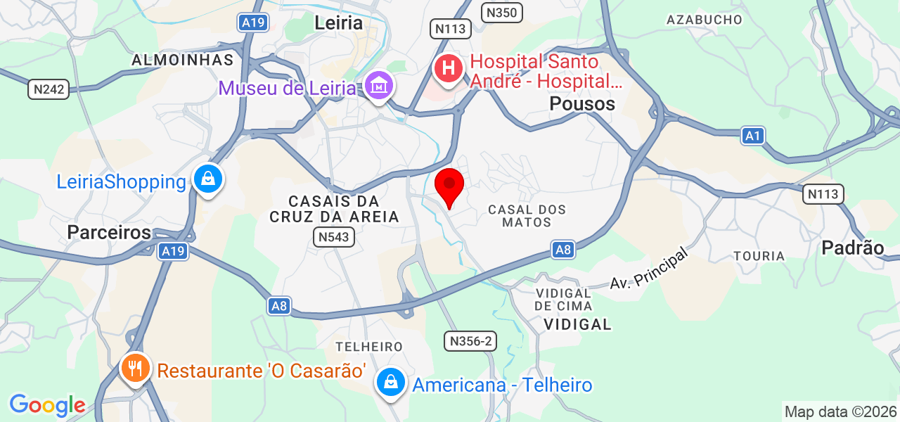 Pedro - Leiria - Leiria - Mapa