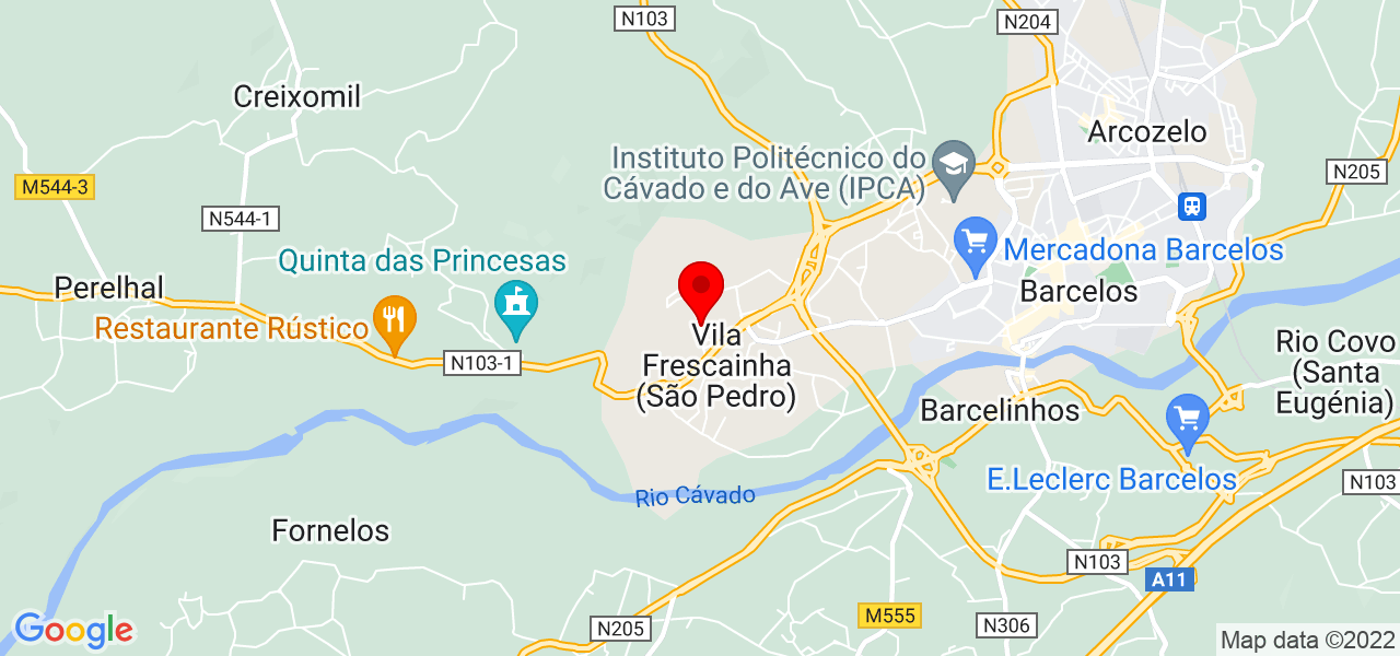 Valter Ferraz - Porto - Marco de Canaveses - Mapa