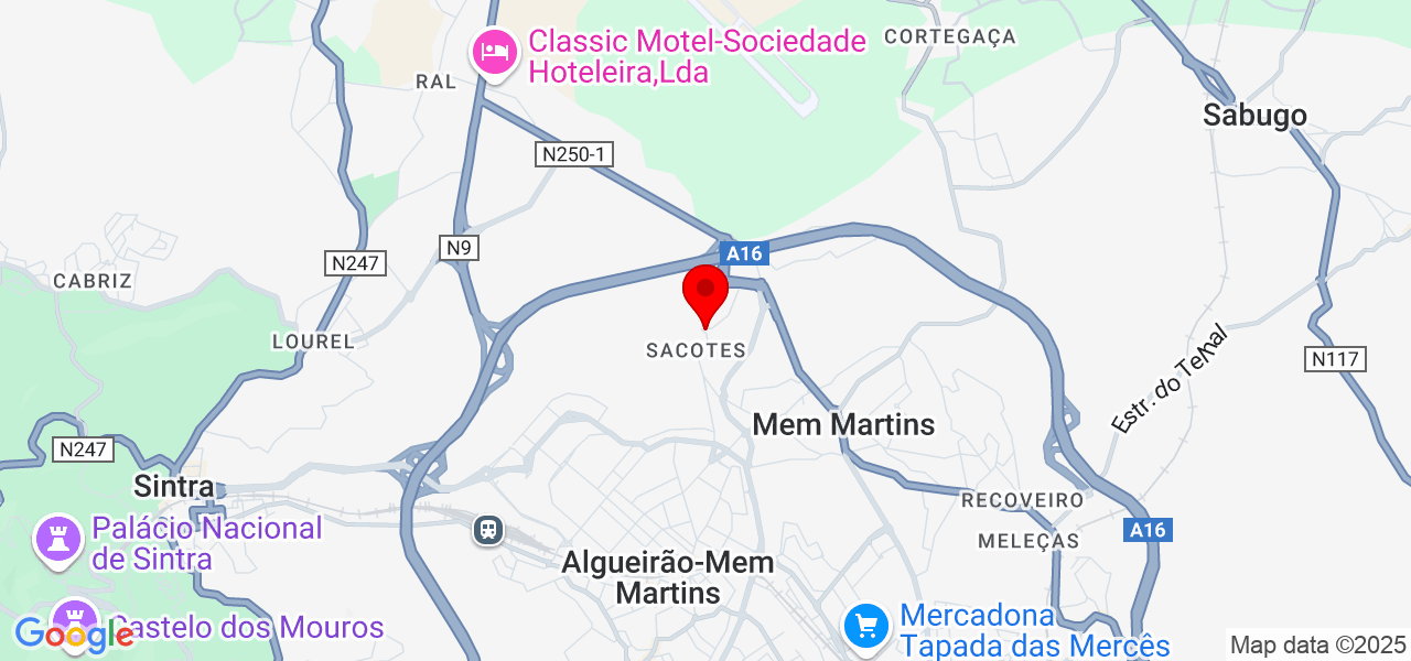 Edvando Greg&oacute;rio - Lisboa - Sintra - Karte