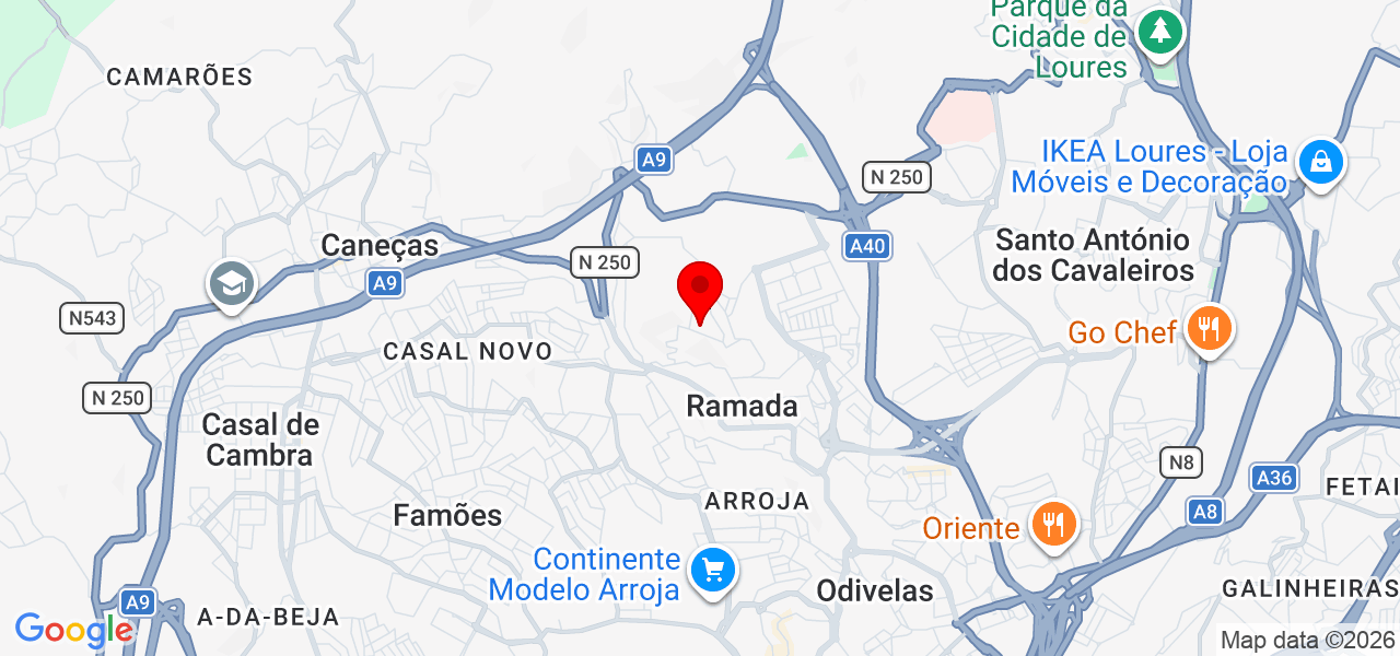 ResolveSOS - Lisboa - Odivelas - Mapa