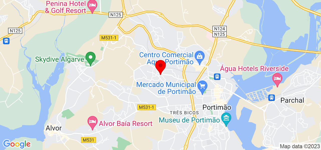 Ronaldo - Faro - Portimão - Mapa