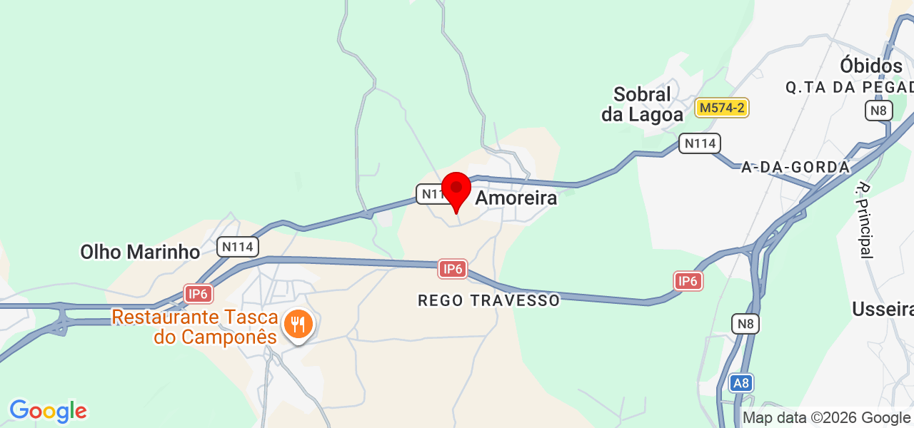 ALFIO REPAIR - Leiria - Óbidos - Mapa
