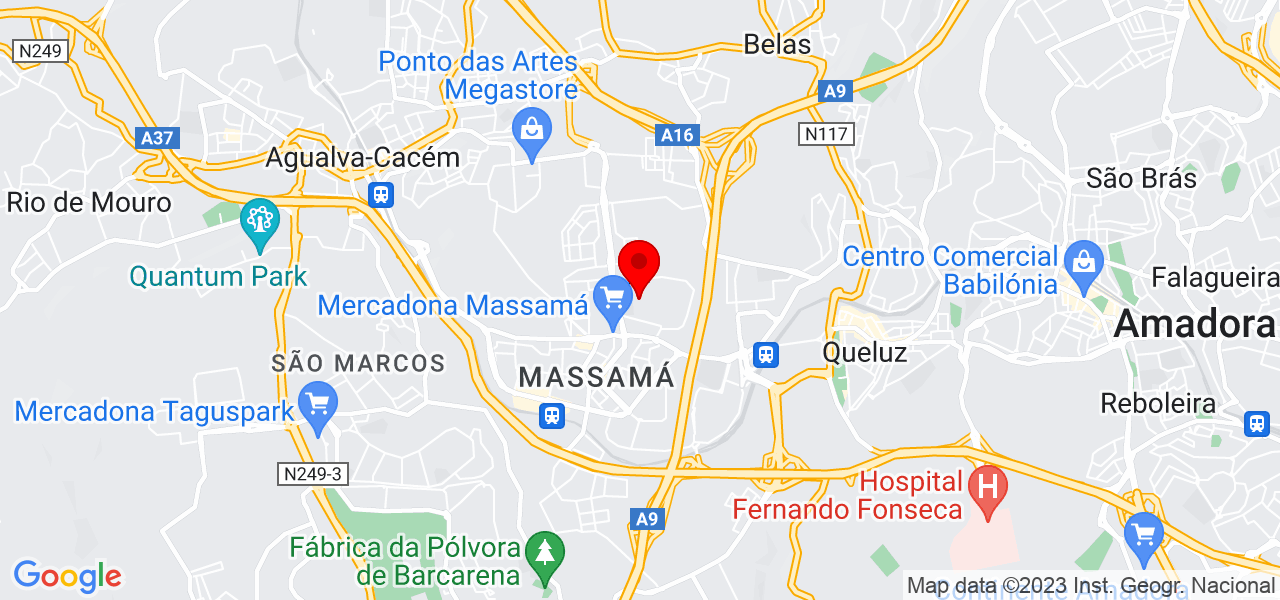 Flavio Martins de Oliveira - Lisboa - Sintra - Mapa