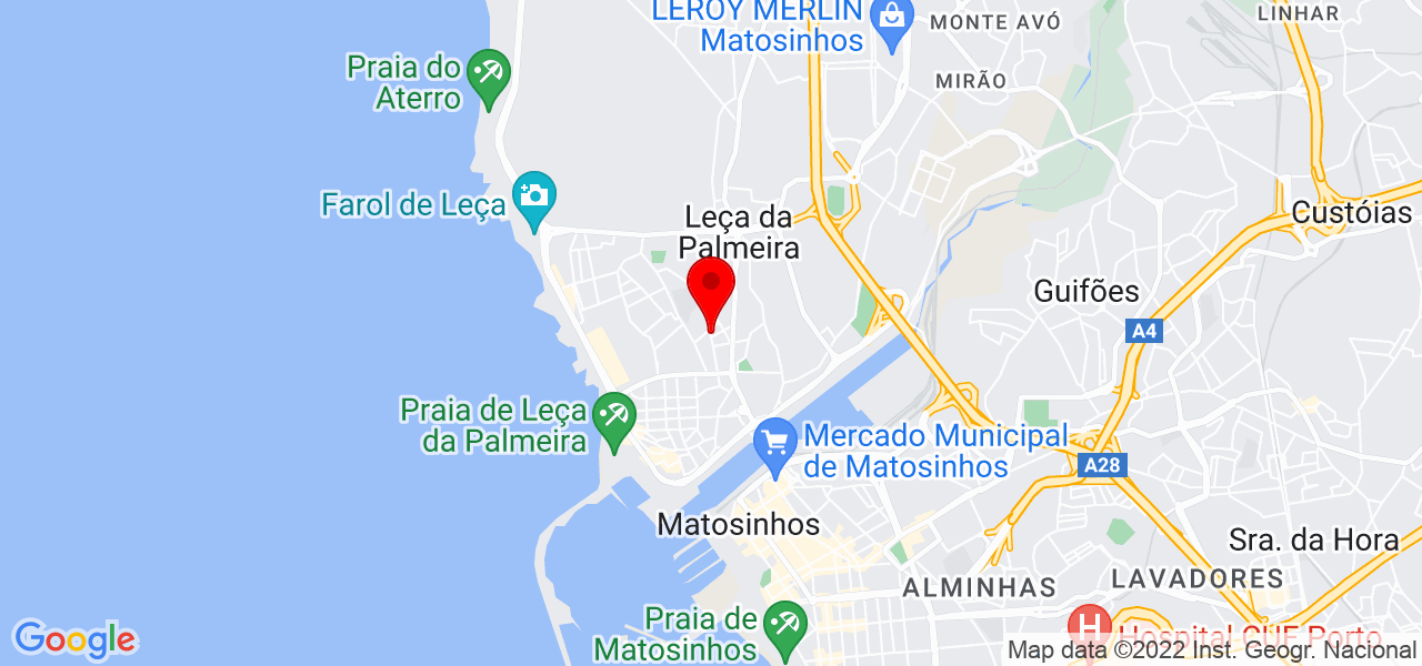 Maria Jos&eacute; - Porto - Matosinhos - Mapa
