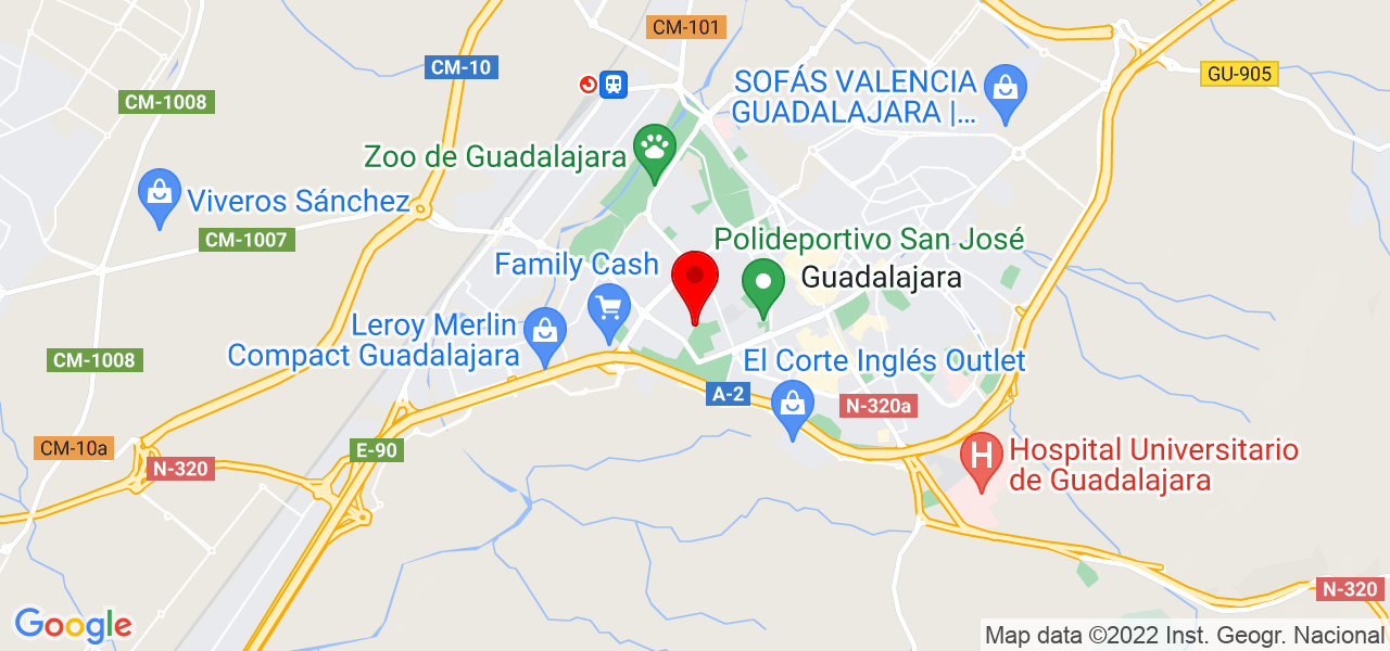 Elsa bazan - Castilla-La Mancha - Guadalajara - Mapa