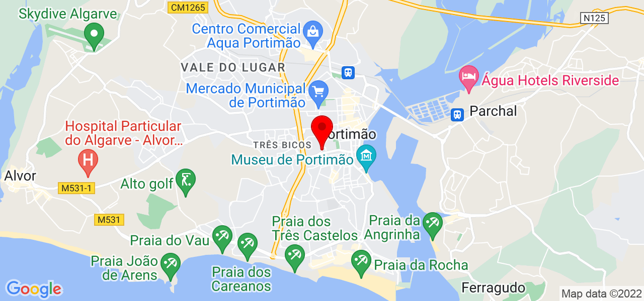 Ítalo Henrique - Faro - Portimão - Mapa