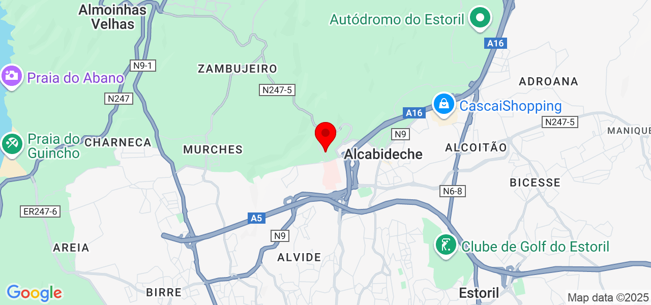 M&amp;A&amp;C&amp;S &ndash; Mesa &amp; Brasa Catering &amp; Eventos - Lisboa - Cascais - Mapa