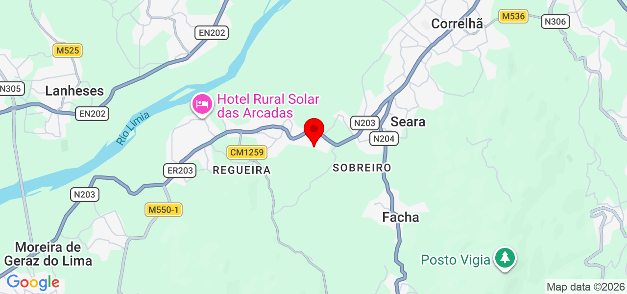 Emanuel - Viana do Castelo - Ponte de Lima - Mapa