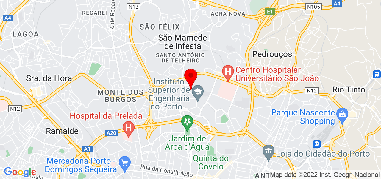 Catarina Almeida - Porto - Porto - Mapa