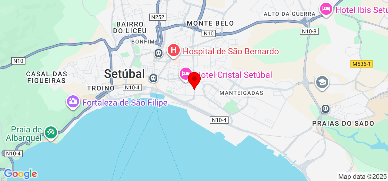 Valesca de Souza - Setúbal - Setúbal - Karte