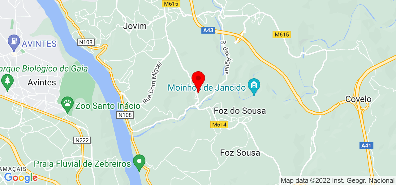 Margarida Neves - Porto - Gondomar - Mapa