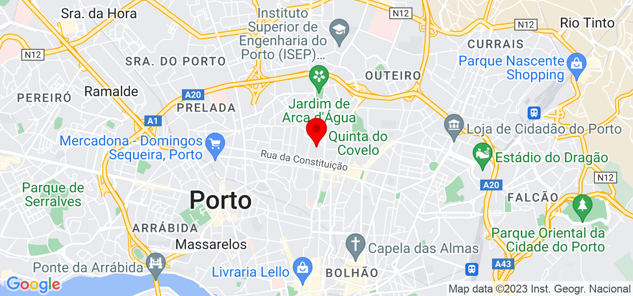 Rodrigo Rodrigues - Porto - Porto - Mapa