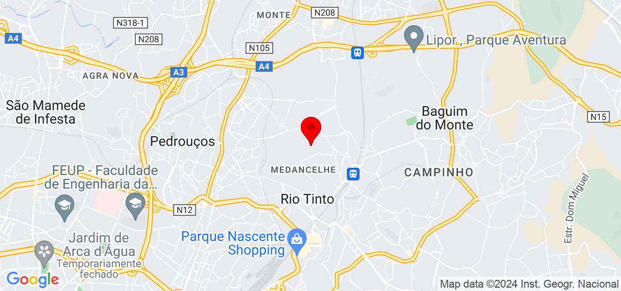 Rita Barbosa - Porto - Gondomar - Mapa