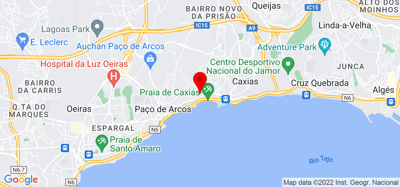 Vanessa - Lisboa - Oeiras - Mapa