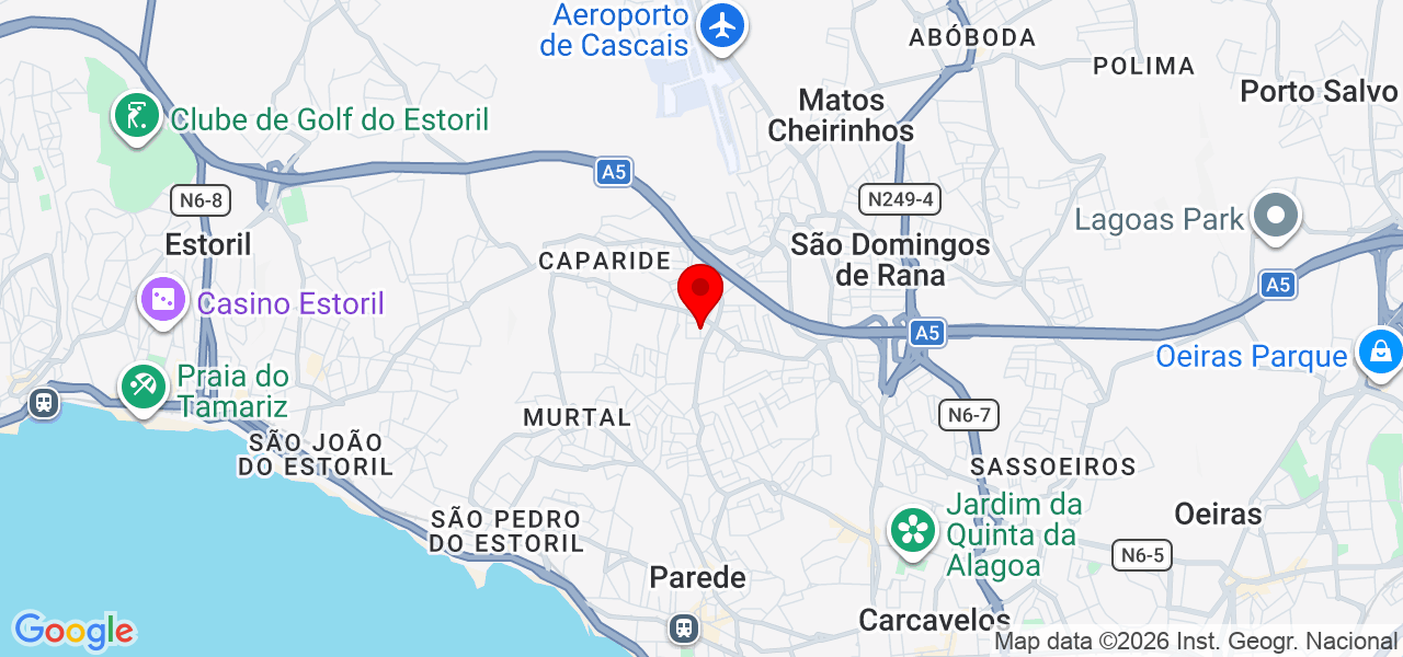 Tarologa - Lisboa - Cascais - Mapa