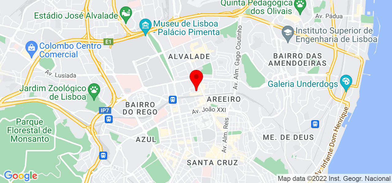 Teles - Lisboa - Lisboa - Mapa